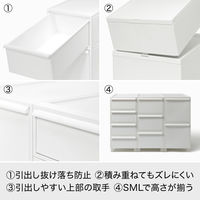 吉川国工業所 クロゼット・システム 引出し(M)3個組 Be CS-D2*3P_Be 1セット