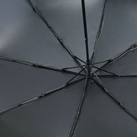 コジット 折り畳み傘 晴雨兼用 3段 大きめ カーキ 4969133921841 1本　紫外線、近赤外線99.9%カット