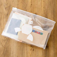 （限定）スライダーバッグ マチ付き M B5ヨコサイズが入る 食品保存袋 冷蔵・冷凍対応 1セット（1箱（20枚入）×5） オリジナル