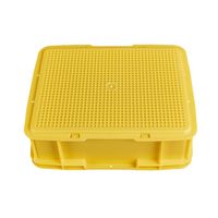 積水テクノ成型　コンテナ　Ｔー20ー3　イエロー　CT203Y　1個