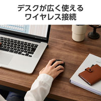エレコム ワイヤレスマウス 無線 2.4GHz 3ボタン RoHS指令準拠 ブラック MーLE10DRABK 1個
