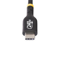 USB-Cケーブル　2m　USB 2.0　240W　PD 3.1対応　ブラック（直送品）