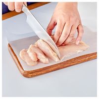 サッと取り出してすぐ使える 抗菌 らくちんまな板シート カット不要 Mサイズ 24×20cm 1セット（1個（20枚入）×5）錦尚金