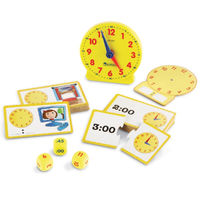 Learning　Resources　Time　Activity　Set　時計の学習セット　LER3220ーJ　1セット