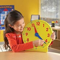 Learning　Resources　Big　Time　Demonstration　Clock　学習時計　デモ用　1個