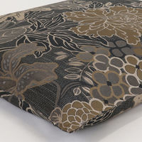 川島織物セルコン フィーロヒャッカ 座布団カバー ブラウン LL1108_10BR 1枚（直送品）