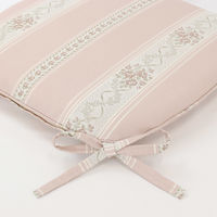 川島織物セルコン モアレストライプ シートクッション LN2713 45×43cm ピンク LN2713_98P 1枚（直送品）