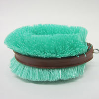 ため洗いに便利 水に浮くたわし 型崩れしにくい 持ちやすいベルト付き グリーン 1個 東和産業