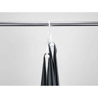 サワフジ ハンガー スラックスハンガーEX 1段 スノーホワイト 463330 1個（直送品）