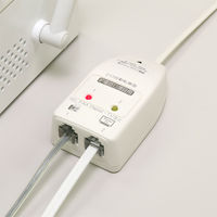 ナカバヤシ 6極2芯　電話回線2分配切替器　自動切替タイプ DSPーS222 1個