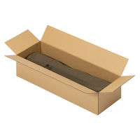 【120サイズ】現場のチカラ 1100×800カゴ台車積載向けダンボール 1段：4箱 728×248×180mm 1セット（60枚） オリジナル