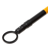 現場のチカラ　アスクル限定販売　 伸縮式コーンバー　黄黒  10本 オリジナル