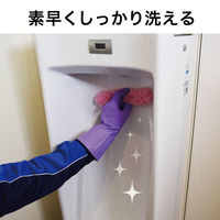 サンコー トイレブラシ 傷がつきにくい 業務用 水だけでも汚れが落とせる 曲がるトイレクリーナー びっくりフレッシュ BA-73