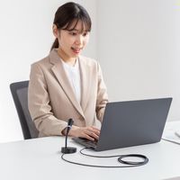 サンワサプライ  USB Type-Cマイク MM-MCTC01BK（直送品）