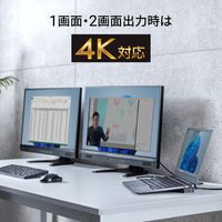 サンワサプライ  USB Type-Cドッキングステーション（HDMI×3画面出力対応） USB-CVDK13（直送品）