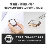アップルウォッチ カバー SE/Series6/5/4[40mm] フルカバー ピンク AW-23EFCGPPN エレコム 1個（直送品）