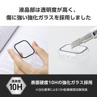 アップルウォッチ カバー Series10[42mm] フルカバー クリア AW-24BFCGCR エレコム 1個（直送品）
