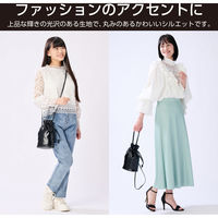 スマホポーチ ショルダーポーチ 斜めがけ / ハンドル持ち メタリック生地 メタリックブラック P-MAP08BK エレコム 1個（直送品）