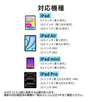 タッチペン iPad用 アクティブスタイラスペン 傾き検知 急速充電 ブルー P-TPACSTAP07BU エレコム 1個