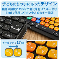 iPadケース一体型キーボード 有線接続 10.9インチ iPad第10世代専用 かな無し TK-KP10UMBK エレコム 1個（直送品）