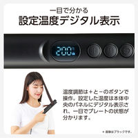 ストレート ヘアアイロン 15mm ロングプレート マイナスイオン ダブルヒーター ホワイト TS360A-W テスコム 1個（直送品）