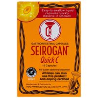 正露丸クイックC 16カプセル 大幸薬品 軟便 下痢 飲みやすくすばやく溶けるカプセル【第2類医薬品】