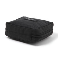 キルティングスクエアポーチ(M) ダークブラック LAKOLE/ラコレ