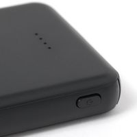 5000mAh薄型モバイルバッテリー ブラック LAKOLE/ラコレ