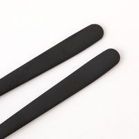 スプーン&フォークセット ブラック 1セット（1個×2） LAKOLE/ラコレ