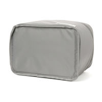 コスメバニティポーチBIG グレー LAKOLE/ラコレ