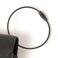 PUポケットティッシュケース ブラック LAKOLE/ラコレ