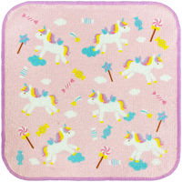 プチタオル 　ハーティー　 PO457410　1組（5枚：柄違い5種×1）