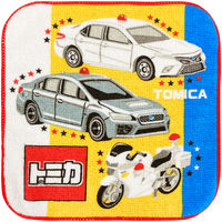 プチタオル 　トミカ ブリリアント　 PO462900　1セット5組（15枚：柄違い3種×各5枚）