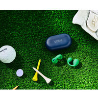 ambie サウンドイヤーカフ　グリーン×インディゴ AMーTW02/GIC　 1個