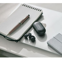 ambie サウンドイヤーカフ　ブラック×ブラック AMーTW02/BBC 1個