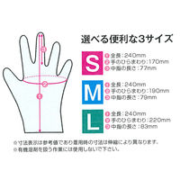 ミズムジャパン MISM クリーンニトリル手袋M 粉なし 100枚入り ダークブルー 【食品衛生法適合】 1箱（直送品）