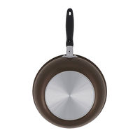 ベストコ フライパン 深型 28cm ガス火専用 ブラウン NDー633 1個