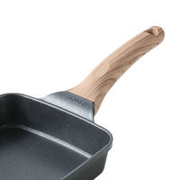 LIV PLUS CAROTE（カローテ） 卵焼き器 14×18cm IH ガス火対応 ブラック NMー5106 1個