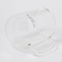 ダブルウォールグラスマグカップ クリア LAKOLE/ラコレ