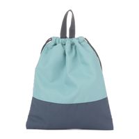 らこれキッズ フラット巾着バッグ ネイビー LAKOLE/ラコレ