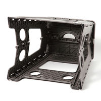 【LAKOLE/ラコレ】 ステップスツール(L) チャコール