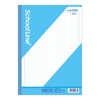日本ノート 学習帳 スクールライン+ セミB5 タテ罫 19行 30枚 LSP19M 1セット(1冊×3)