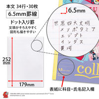 日本ノート トムとジェリーpretty catセミB56.5mm30枚3柄セット U18803 1セット(1パック(5柄入)×3)