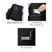 サーヴォ ベスト 紺 19号 GVEL-2507-K3 1着（直送品）