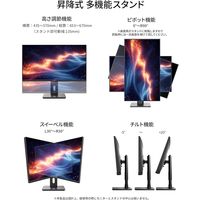 JAPANNEXT 28インチ ワイド 4K液晶モニター JNーIPS28UーHSPC9ーDL 画面回転機能/上下昇降機能 1台