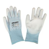 コーコス信岡 ハンドアーマーPU 13ゲージ編 PUコーティング ブルー M NCー4001 1双