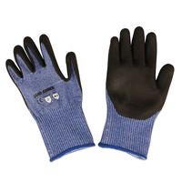 コーコス信岡 ハンドアーマーNBR 13ゲージ編 ニトリル発泡コーティング ネイビー M NCー4003 1双