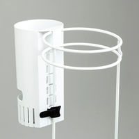 karari（カラリ） 珪藻土 折りたたみ傘用フック式ホルダー アンブレラスタンド 1本用スリム HO2068 傘立て 1個