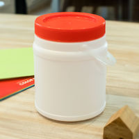 三宝化成 ボンド容器1L吊り手付(赤丸キャップ) A2-097-02 1個