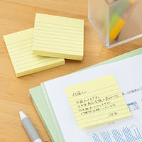 スリーエム ジャパン エコノパックTM 強粘着ノート 罫線入り イエロー 6301SS-RPY 1個